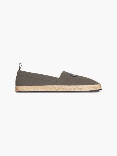 Calvin Klein Cipők HU568465 | Calvin Klein Espadrille Férfi Slip On Cipő Szürke